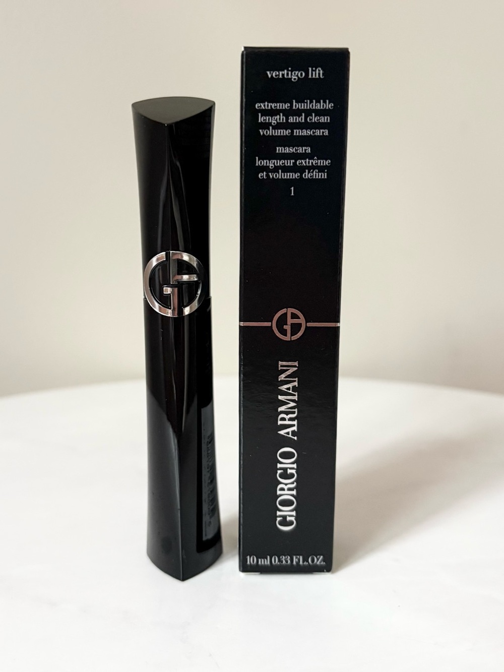 Emporio Armani Patent Fuchsia Crossbody Vanity Bag plus Mascara - Picture 3 of 9